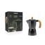 Гейзерная кофеварка Holmer CF-0300-BW Natural 300 мл черная (CF-0300-BW Natural) - миниатюра 6