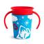 Чашка непроливна Munchkin Miracle 360 WildLove Косатка, 177 мл, червоний (051775) - мініатюра 3