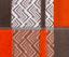 Рушник махровий Hobby Nazende, 90х50 см, помаранчевий з коричневим (313767) - мініатюра 6