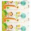 Дитячий килимок Poppet Малятко-жираф та Цифри-тварини двосторонній складний 200х180x1 см (PP021-200) - мініатюра 2