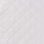 Чохол на подушку Руно Ромб на блискавці, стьобаний мікрофайбер, 50х70 см, білий (382.52У_ромб) - мініатюра 3