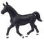 Объемный пазл 4D Master Черный конь (26481) - миниатюра 1