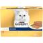 Набор влажного корма для взрослых кошек Purina Gourmet Gold Паштет мультипак с говядиной, с тунцем, с печенью, с индейкой 1.02 кг (12 шт. х 85 г) - миниатюра 1