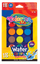 Краски акварельные Colorino, большие таблетки, с кисточкой, 18 цветов (54737PTR) - миниатюра 1