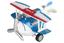 Літак Same Toy Aircraft, зі світлом та музикою, синій (SY8012Ut-2) - мініатюра 1