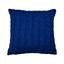 Подушка декоративная Прованс Косы, 33х33 см, синий (27421) - миниатюра 1