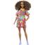 Кукла Barbie Модница в ярком платье-футболке, 30 см (HPF77) - миниатюра 2