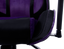 Геймерское кресло GT Racer черное с фиолетовым (X-2645 Black/Violet) - миниатюра 10
