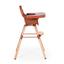 Столик к стулу для кормления Childhome Evolu с силиконовым подносом, рыжий (CHEVOTSRU) - миниатюра 5