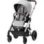 Прогулянкова коляска Cybex S Lux SLV Lava Grey + Люлька Cybex S Lava Grey - мініатюра 2