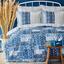 Постельное белье Karaca Home Pietra mavi, ранфорс, полуторное, голубой (svt-2000022291231) - миниатюра 1