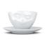 Чашка з блюдцем для кави Tassen Усмішка 200 мл, порцеляна (TASS14101/TA) - мініатюра 1