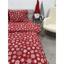 Комплект постельного белья Ecotton полуторный 15505 Снежинка на красном (24261) - миниатюра 10