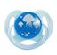 Пустышка силиконовая Lindo Медузы, круглая, 12+ мес., голубой (А 31/12+ гол) - миниатюра 1