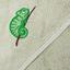 Полотенце с уголком Ceba Baby Tencel Line Chameleon, 100х100 см, хаки (8971283) - миниатюра 3