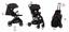 Прогулянкова коляска MoMi Marvin, чорний (black) (WOSP00011) - мініатюра 8