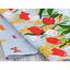 Рушник вафельний Руно Весняні квіти, набивний, 45х80 см, комбінований (202.15_Весняні квіти_1) - мініатюра 3