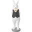 Фігурка декоративна Lefard Кролик у фраку, 7x7x20,5 см (192-246) - мініатюра 1