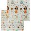 Дитячий килимок Poppet Тигреня в лісі та Світ тварин двосторонній складний 200х180x1 см (PP020-200) - мініатюра 1