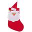 Интерьерный носок для подарков Offtop Санта Клаус красный (855066) - миниатюра 1