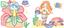 Водная раскраска Кристал Бук Принцессы и русалочки, с цветным контуром, 12 страниц (F00023293) - миниатюра 2