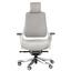 Офісне крісло Special4you Wau Snowy Fabric біле з сірим (E6163) - мініатюра 2