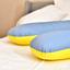 Подушка Ideia П-подібна для вагітних та відпочинку, 140x75x20 см, жовтий і блакитний (8-33722) - мініатюра 2