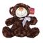Мягкая игрушка Grand Медведь с бантом, 33 см, коричневый (3302GMB) - миниатюра 1