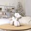 Статуэтка декоративная МВМ My Home Пес с шарика, белая (DH-ST-06 WHITE) - миниатюра 4