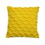Подушка декоративна Прованс Хвилі, 33х33 см, жовтий (27428) - мініатюра 1