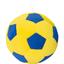 Декоративна подушка Tigres Футбольний м'ячик, жовтий з синім (ПШ-0003) - мініатюра 1