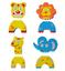 Аква-пазлы Baby Great Смешные животные, 4 игрушки (GB-FM4A) - миниатюра 2