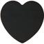 Блок паперу для нотаток ZiBi KIDS Line Black Heart з клейким шаром 7х7 см 50 шт. чорний (ZB.15200) - мініатюра 2