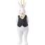 Фигурка декоративная Lefard Кролик во фраке, 10 см (192-273) - миниатюра 1