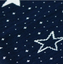 Детский плед Прованс Stars, 100х80 см, синий с белым (12073) - миниатюра 3