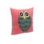 Подушка Руно Owl Grey силиконовая, 50х50 см, розовый (306_Owl Grey) - миниатюра 1