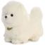 М'яка іграшка Aurora Miyoni щеня Пом-Пом, 23 см, біла (150521A) - мініатюра 2