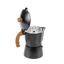 Кофеварка гейзерная Holmer, 150 мл, чорная (CF-0150-BW Natural) - миниатюра 4