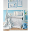 Дитячий плед в ліжечко Karaca Home Woof, 120х100 см, блакитний (2000022087148) - мініатюра 2