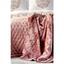 Набор постельное белье с покрывалом и пледом Karaca Home Chester pudra 2020-1, евро, розовый, 10 предметов (svt-2000022238540) - миниатюра 4