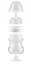 Пляшечка для годування Nuvita Mimic Cool, антиколікова, 150 мл, синій (NV6012NIGHTBLUE) - мініатюра 2