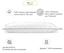 Подушка пухова MirSon Hand Made Royal Pearl №906 низька, 70х70 см, біла (2200000555830) - мініатюра 4