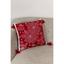 Наволочка в'язана Прованс Різдвяник червоний 45х45 см (30169) - мініатюра 2