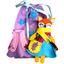 Набор для шитья игрушки Аплі Краплі Лисичка с одеждой и аксессуарами (ЗІ-03) - миниатюра 1