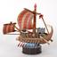 3D Пазл CubicFun Римский Боевой корабль, 85 элементов (T4032h) - миниатюра 3