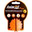 Іграшка для собак AnimAll Fun AGrizZzly М'яч Каштан помаранчева 5 см - мініатюра 1