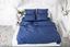 Комплект постільної білизни Ecotton, сатин, двоспальний, 210х175 см, Blue (22640) - мініатюра 1