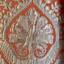 Комплект постельного белья Dantela Vita Elenor с вышивкой и жаккардовым покрывалом евро бело-оранжевый (svt-2000022328586) - миниатюра 3