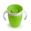 Чашка-непроливайка Munchkin Miracle 360 з ручками, 207 мл, зелений (012443) - мініатюра 2