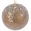 Ялинкова прикраса Lefard Куля, 9,5 см, золотий (66-032) - мініатюра 1